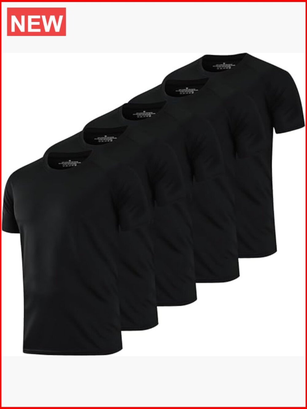 Dry Fit Athletic T-Shirts Moisture Wicking Quick Dry Breathable Workout Tees